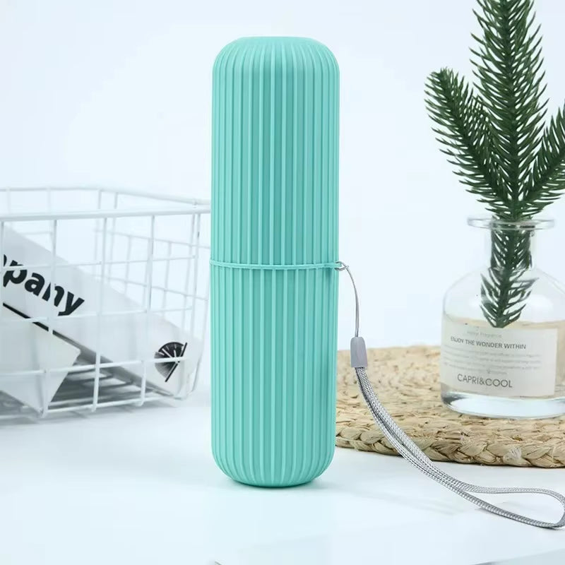 PACKORA Portable Toothbrush Toothpaste Holder Toothbrush Case 
