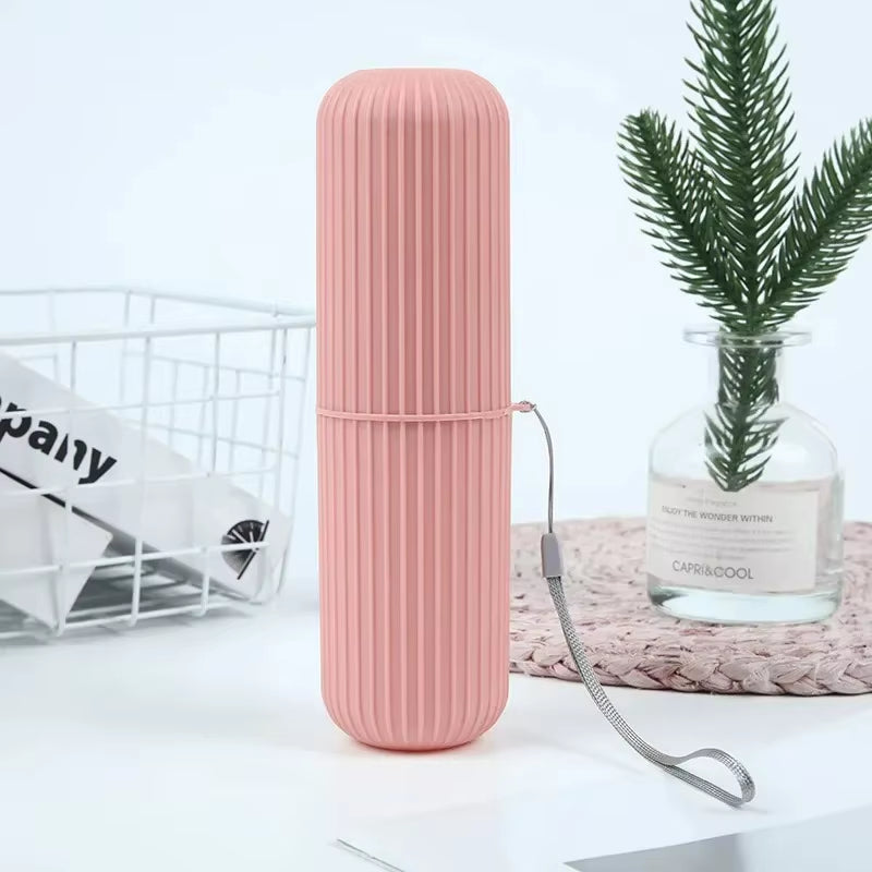 PACKORA Portable Toothbrush Toothpaste Holder Toothbrush Case 