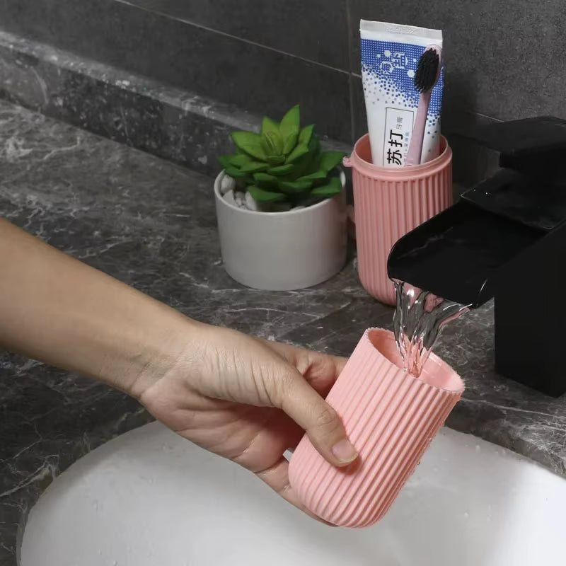PACKORA Portable Toothbrush Toothpaste Holder Toothbrush Case 