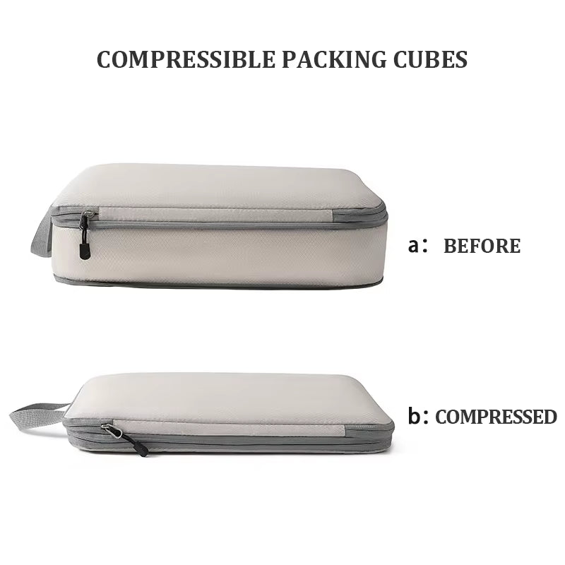 Compressed Packing Cubes Set 3Pcs 