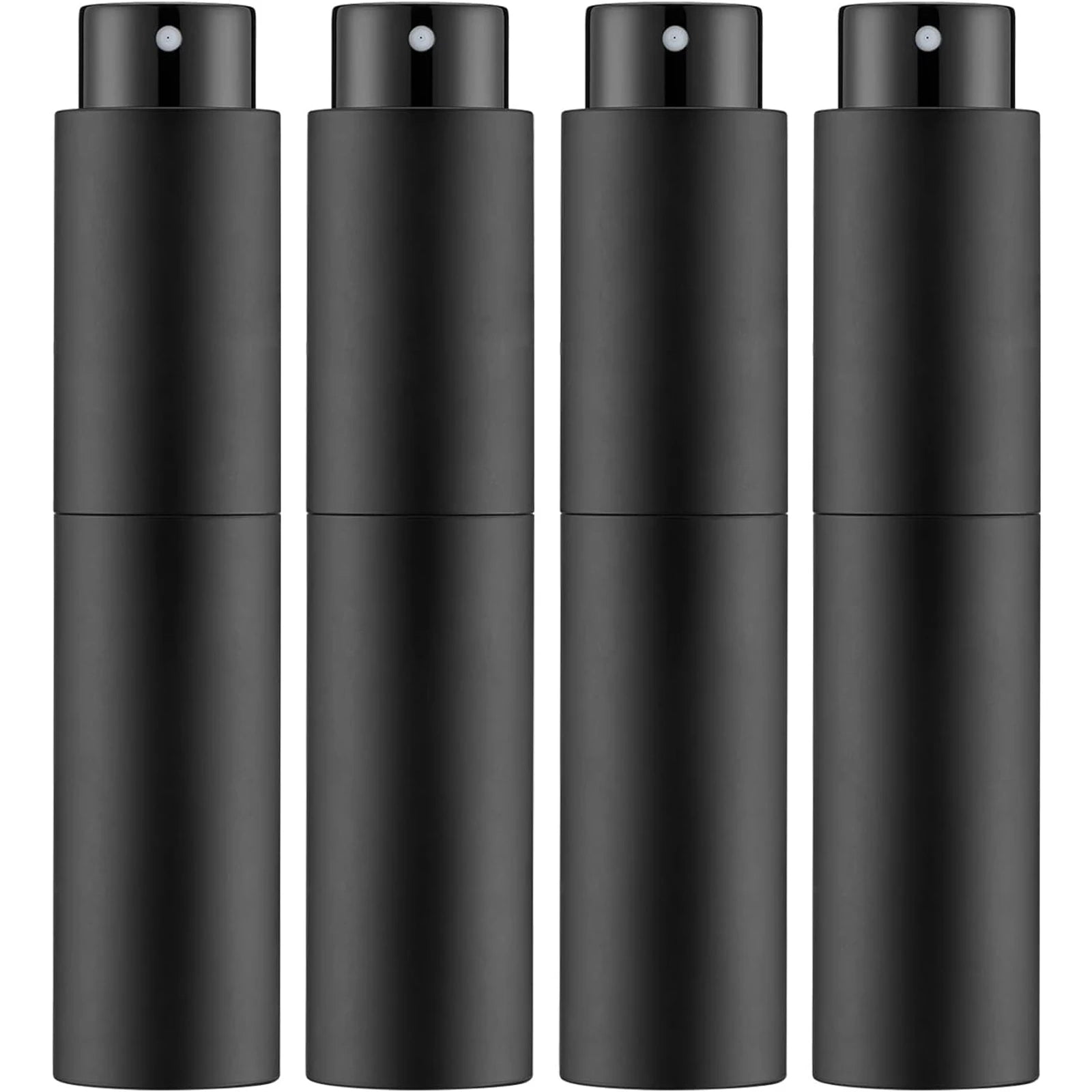 PACKORA 2/4Pcs 10Ml Mini Cologne Refillable Atomizer Mini Empty Fragrance Refill Decant Sprayer Travel Size Essential Spray Dispenser