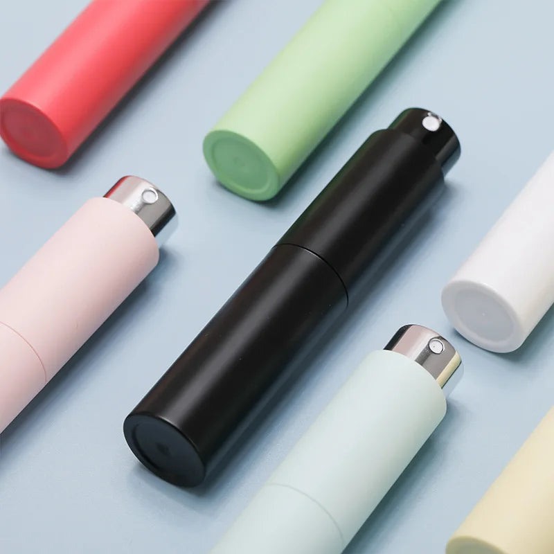 PACKORA 2/4Pcs 10Ml Mini Cologne Refillable Atomizer Mini Empty Fragrance Refill Decant Sprayer Travel Size Essential Spray Dispenser
