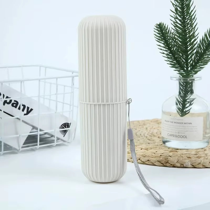 PACKORA Portable Toothbrush Toothpaste Holder Toothbrush Case 