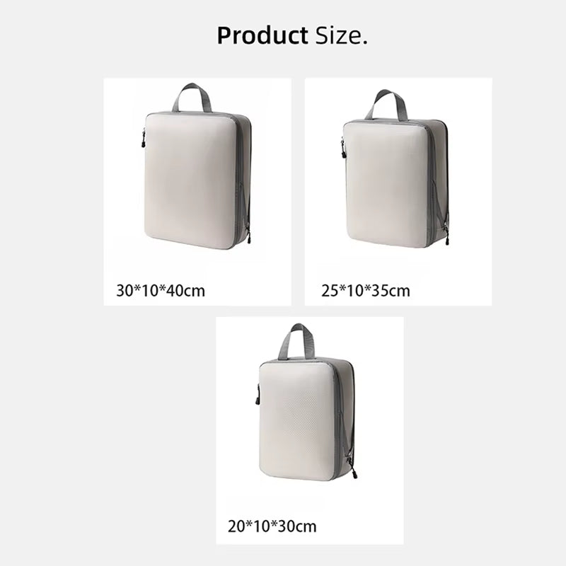 Compressed Packing Cubes Set 3Pcs 